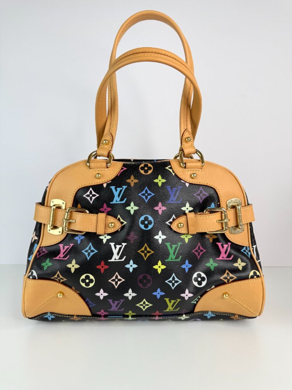 louis vuitton trouville  monogram multicolor black - Picture 6 of 14
